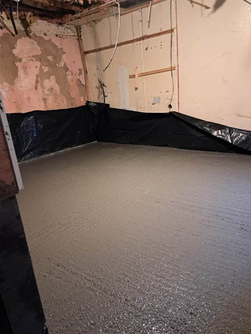 Restored timber flooring in Irish cottage