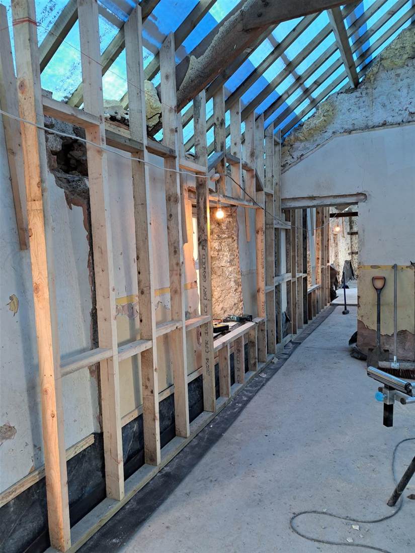 Cottage interior renovation